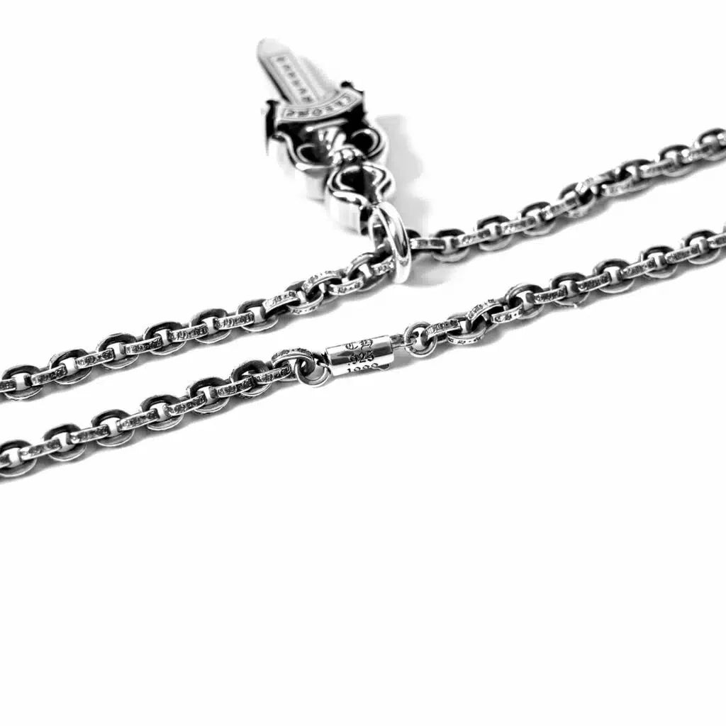 Chrome Hearts Double Dagger Pendant Necklace